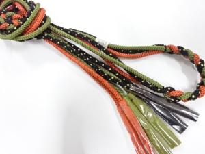 未使用品　正絹　手組帯締め